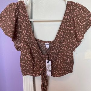 NWT cropped top